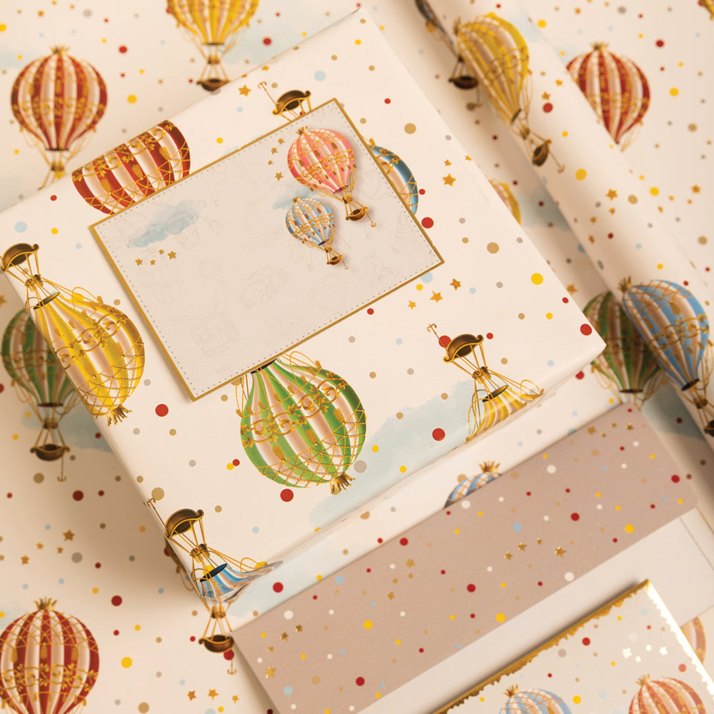 Up In The Air Wrapping Papers - Set of 20 / Set of 40 – Pink Palette ...